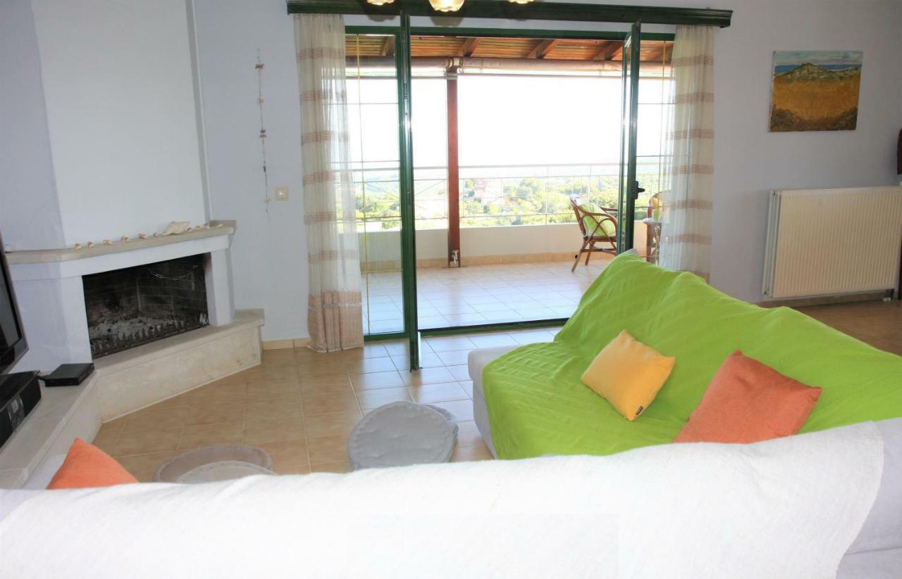 360 Panorama House: Stargazing Retreat Near the Beach Kournas Exterior photo